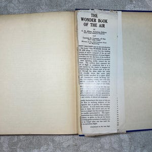 Front cover of The Wonder Book of the Air