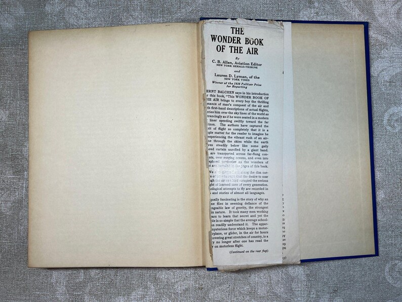 Front cover of The Wonder Book of the Air