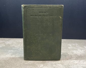 1890 The History of the Origins of Christianity Book III: Saint Paul by Ernest Renan Hardcover Mathieson & Company Ex-Library
