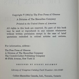 Copyright page of The Black Jews of Harlem