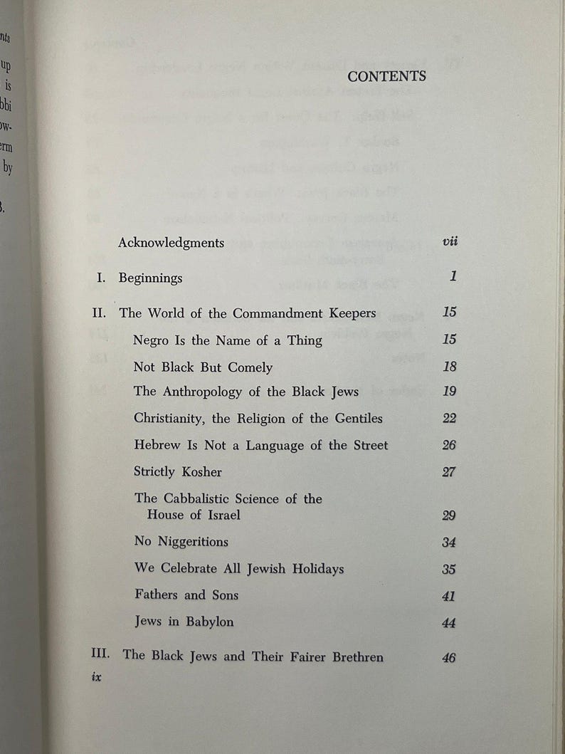 Detail of The Black Jews of Harlem