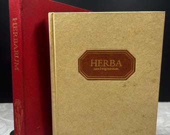 Herbarum Imagines Vivae reimpressão da edição limitada da edição de 1553 da Herbal Medicine herbalism