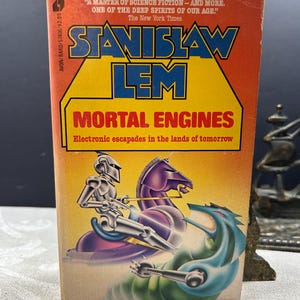 1982 Mortal Engines by Stanislaw Lem 1st Avon Bard printing