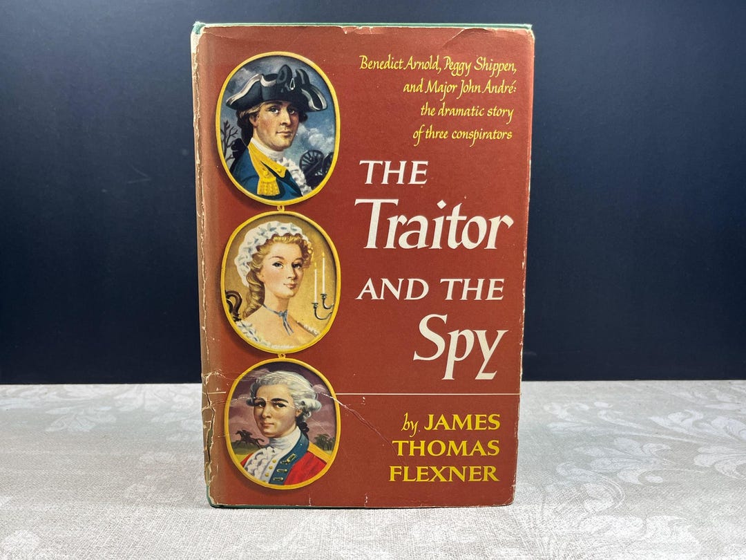 1953, the Traitor and the Spy by James Thomas Flexner, Illustrated - Etsy