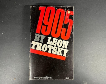 1972 1905 by Leon Trotsky Paperback A Vintage Book