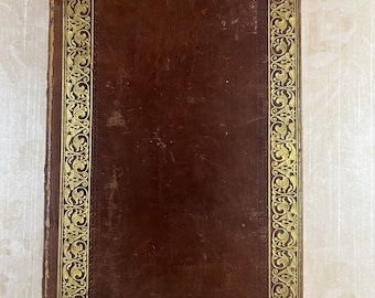 1829 Les œuvres de Lord Byron, poèmes supprimés, croquis de la vie, cuir du lac