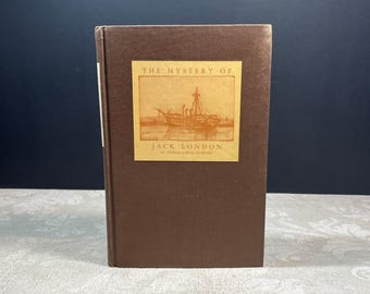 1931 The Mystery of Jack London door Georgia Loring Bamford Illustrated