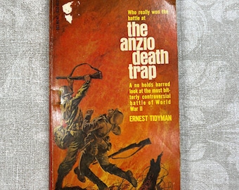 1968 The Anzio Death Trap von Ernest Tidyman Mass Paperback Paperback Belmont