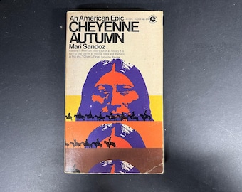 1969 Cheyenne Autumn – Ein amerikanisches Epos von Mari Sandoz, Taschenbuch, Avon, 3. Auflage
