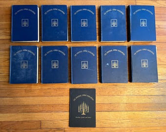 1948 Universal Jewish Encyclopedia Landman Complete 10 Volumes + Index Judaica