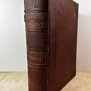 1870 Prose Writers of Germany anthology by  Francis Hedge