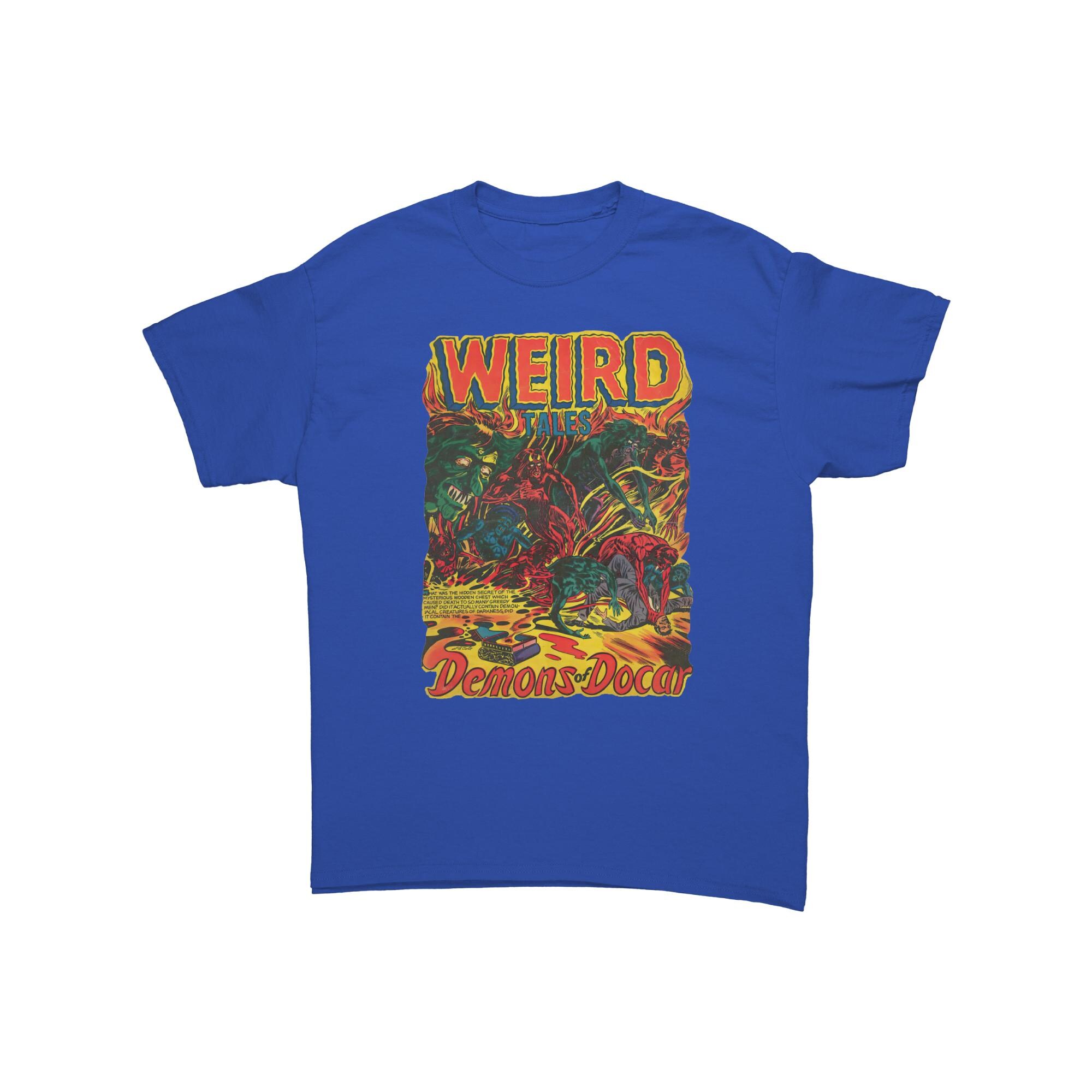 Adam Docar Demons of Docar, Weird Tales, Pulp Fiction Cotton Unisex T-shirt ...