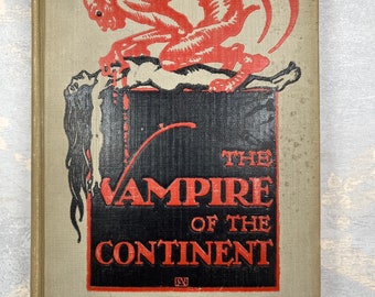 1916 The Vampire of the Continent Reventlow British Imperialism Europe