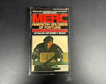 1980 Amerikanische Söldner von Jay Mallin und Robert K. Brown, Taschenbuch, Signet, 1. Auflage