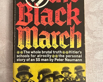 1960 The Black March by Peter Neumann Bantam F2084
