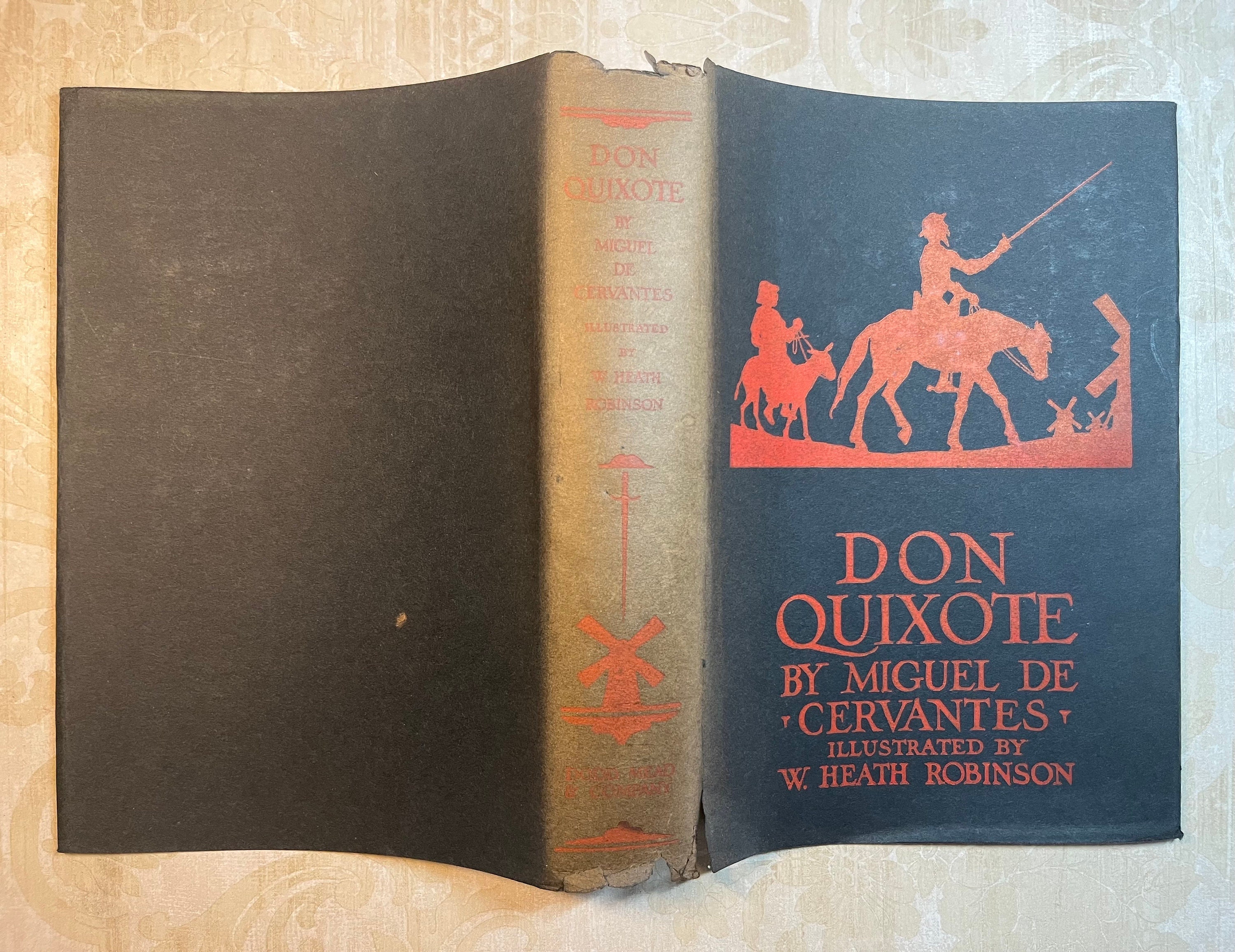 1928 Don Quixote Jarvis Robinson With Scarce Dust Jacket Novel