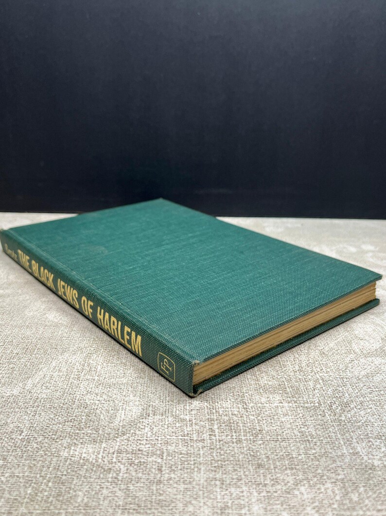 Spine of The Black Jews of Harlem