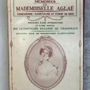 Title page of Mémoires De Mademoiselle Aglaé