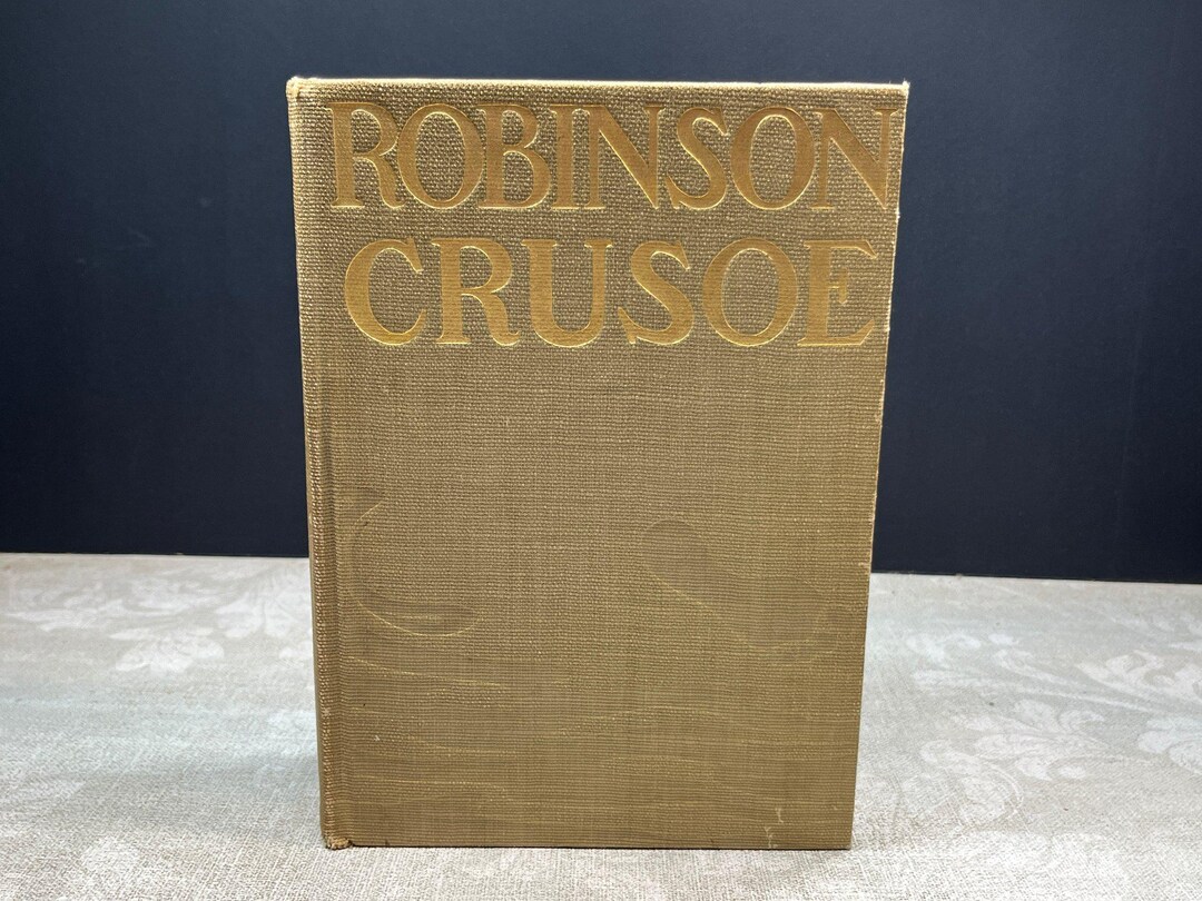 1910 Robinson Crusoe by Daniel Defoe Hardcover Hodder & Stoughton ...