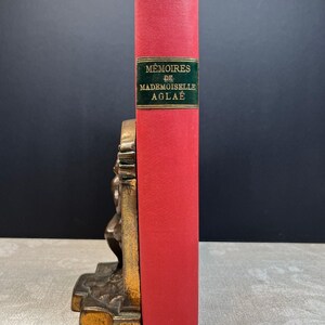 Spine of Mémoires De Mademoiselle Aglaé