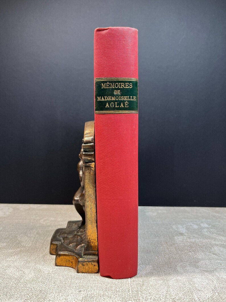 Spine of Mémoires De Mademoiselle Aglaé