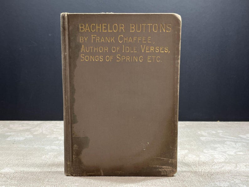 Front cover of Bachelor Buttons