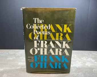 1971 The Collected Poems Of Frank O'hara by Frank O'Hara Alfred A. Knopf