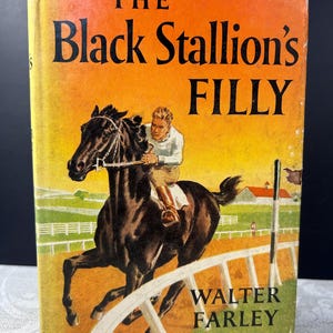 1952 The Black Stallion’s Filly von Walter Farley gebunden mit Schutzumschlag