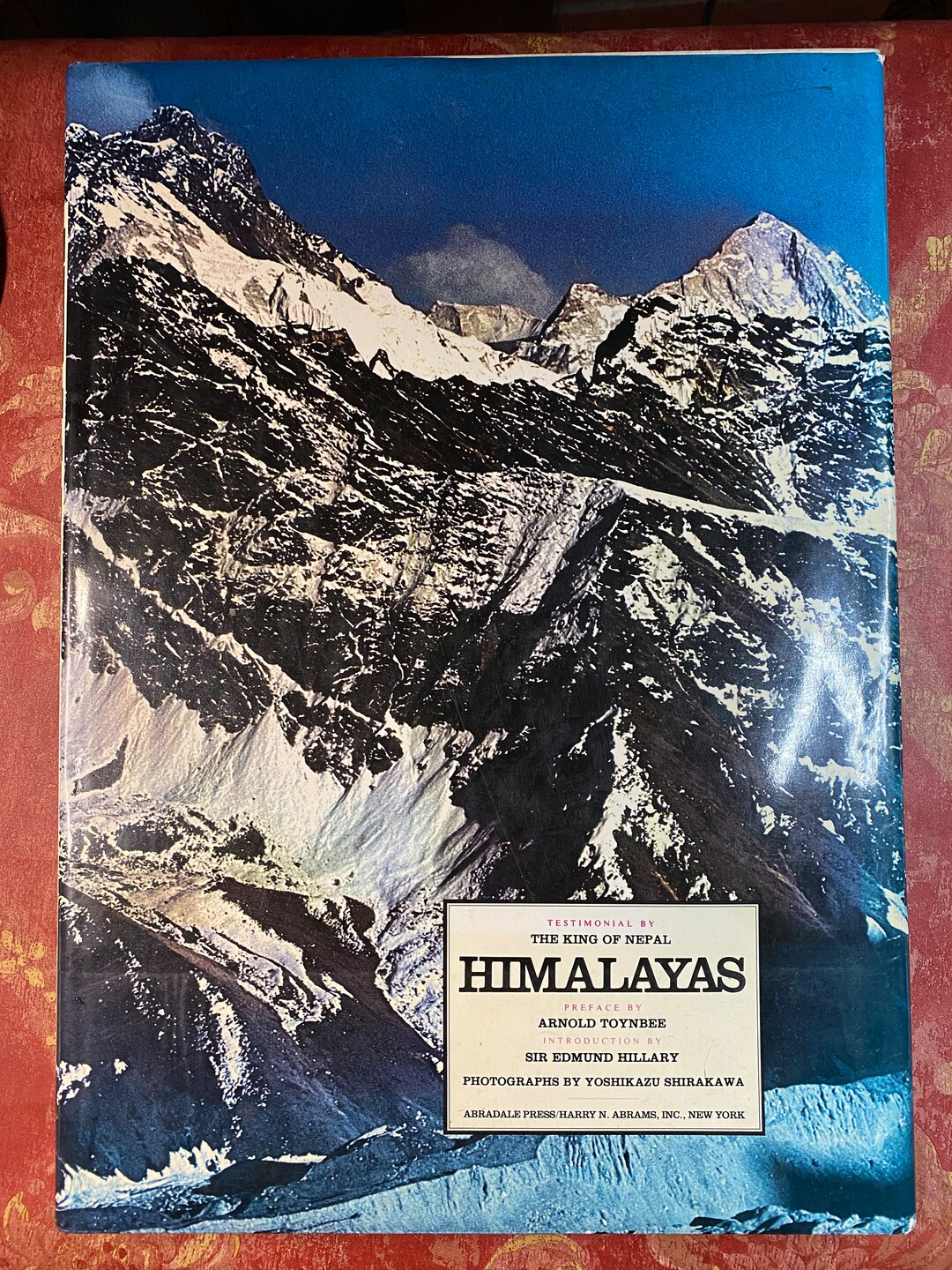 1973 Testimonial by the King of Nepal Himalayas Toynbee Hillary