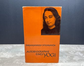 1967 Autobiografía Eines Yogi de Paramahansa Yogananda Ilustrado Otto Wilhelm Barth-Verlag