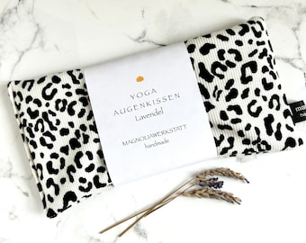 YOGA Augenkissen LAVENDEL leo zur Entspannung Meditation Geschenk