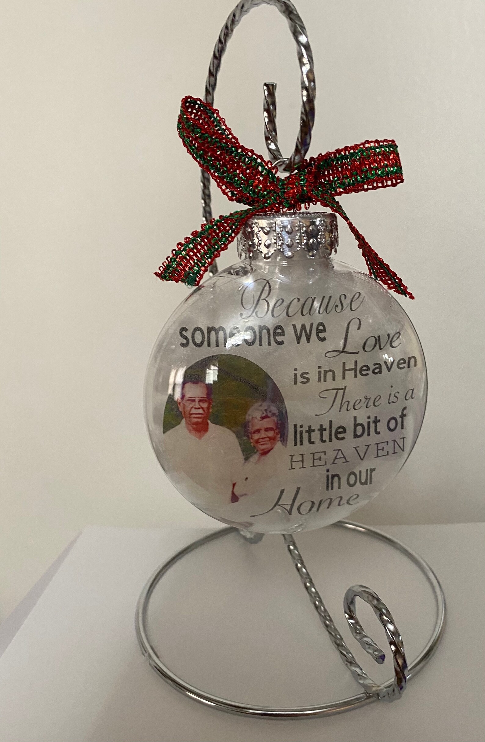 Floating Memorial Ornament Etsy