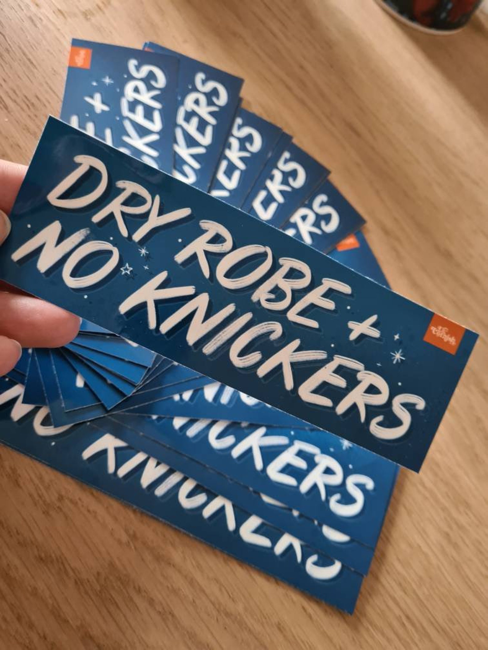 Dryrobe No Knickers Sticker Self Cling Window Car Sticker Etsy UK