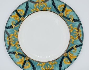 VINTAGE INSPIRED DESIGN assiette/plat en porcelaine fait main, ustensiles de cuisine, décor de ferme, amant de salle à manger, lot de 6