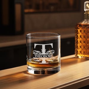 Benutzerdefinierte 11 Unzen Whisky Gläser, gravierte Namen Gläser, alte Mode, Hochzeit Gastgeschenk, Junggesellenabschied Geschenkideen, Groomsmen Vorschlag Geschenke