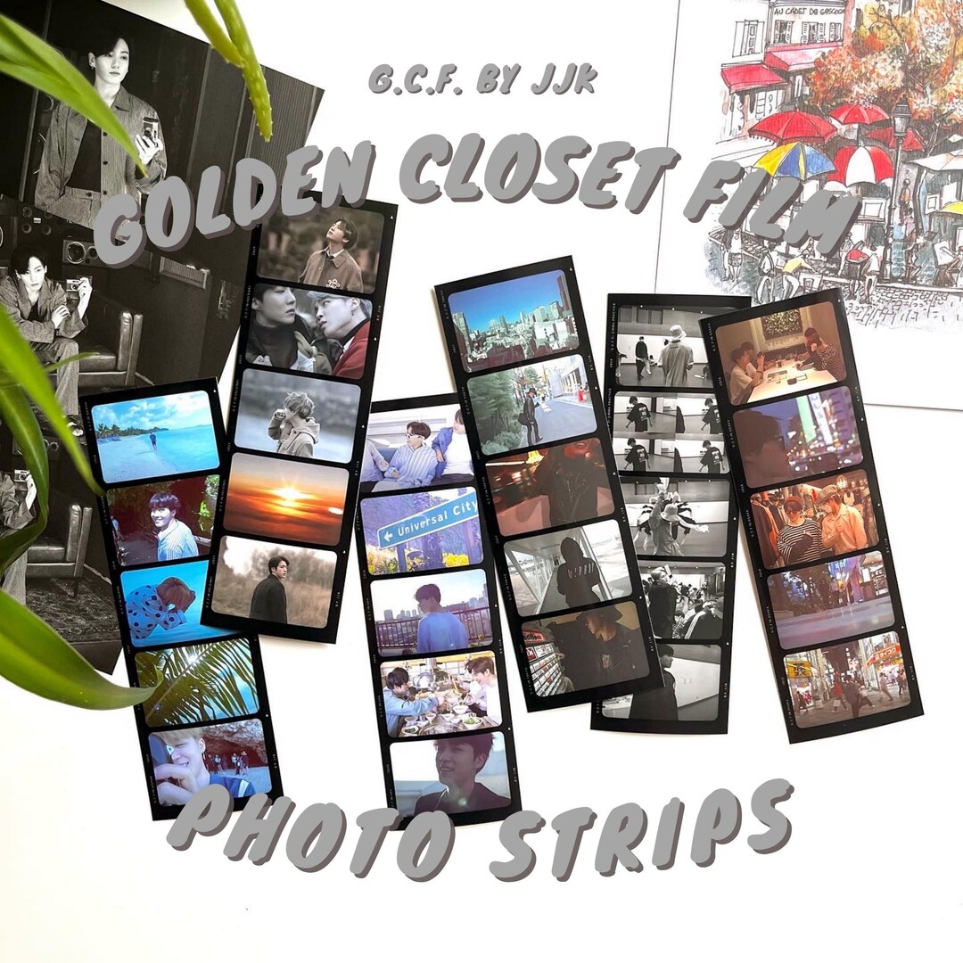Golden Closet Film Photo Strips G.C.F. by JJK 5cut Film Strips