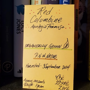 Red Columbine seeds - PNW Native
