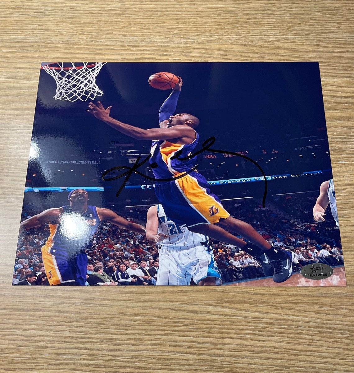 kobe memorabilia signed