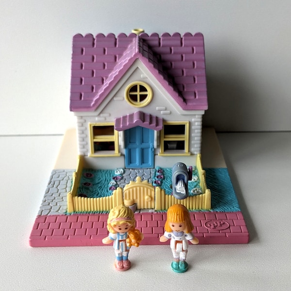 Vintage Polly Pocket: Polly’s Cozy cottage - Bluebird Toys 1993 - Complete