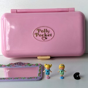 Ensemble de jeu Pretty Hair Polly Pocket vintage Bluebird Toys 1990 image 2