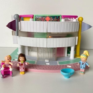 Vintage Polly Pocket Childrens' Hospital Pollyville Bluebird