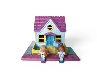 Vintage Polly Pocket: Polly’s Cozy cottage - Bluebird Toys 1993 - Complete