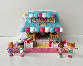 Vintage Polly Pocket: Pizzeria - Pollyville - Bluebird Toys 1993 - complete