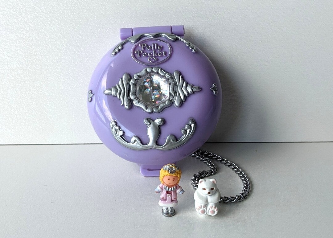 Vintage Polly Pocket Princess Pollys Ice Kingdom Bluebird Etsy