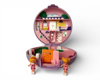 Mr. Fry's Restaurant Polly Pocket 1990 - jouets rétro jeux de société