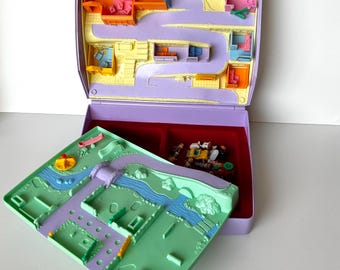 Vintage Polly Pocket: Jewel Case Play-set 1989 - Bluebird Toys