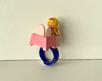 Polly Pocket vintage : l'heure de se déguiser avec la bague Polly - Bluebird Toys 1989