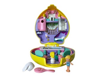 Vintage Polly Pocket: Stylin' Salon - Happenin' Hair Bluebird Toys 1995
