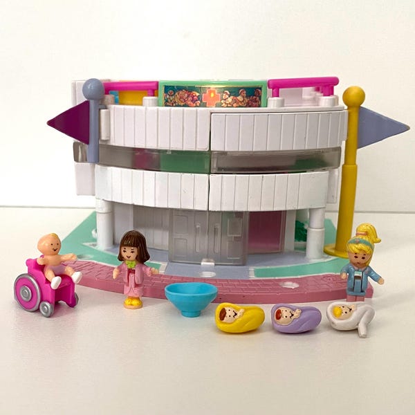 Polly Pocket – Bluebird – Polyville Studio De Danse 1995 – Complet Et Neuf