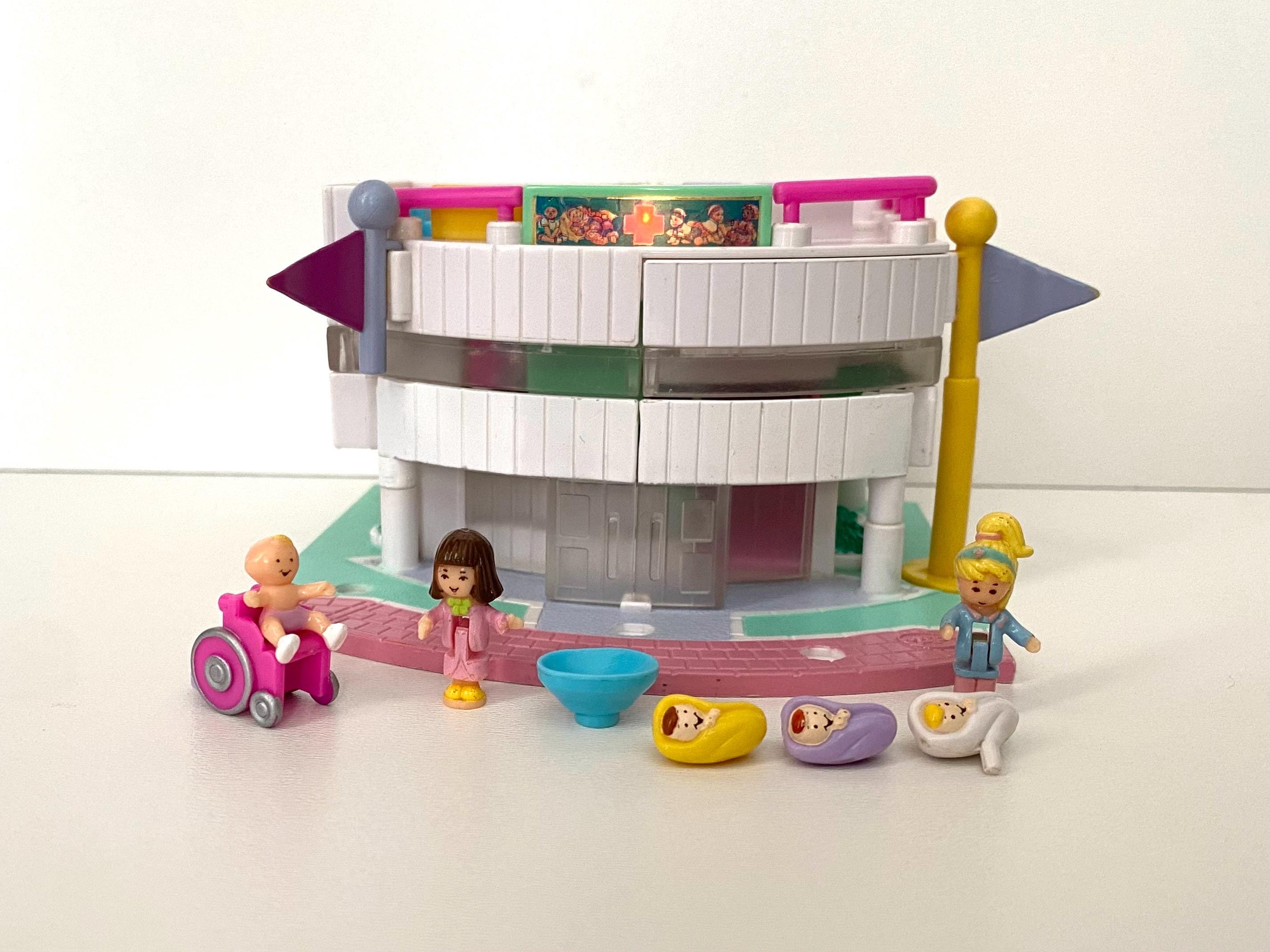 Vintage Polly Pocket Childrens' Hospital Pollyville Bluebird